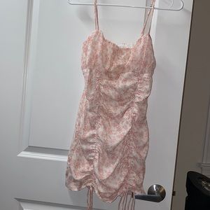 Princess Polly Pink and White Floral dress